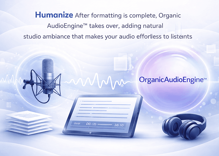 Humanize with OrganicAudioEngine